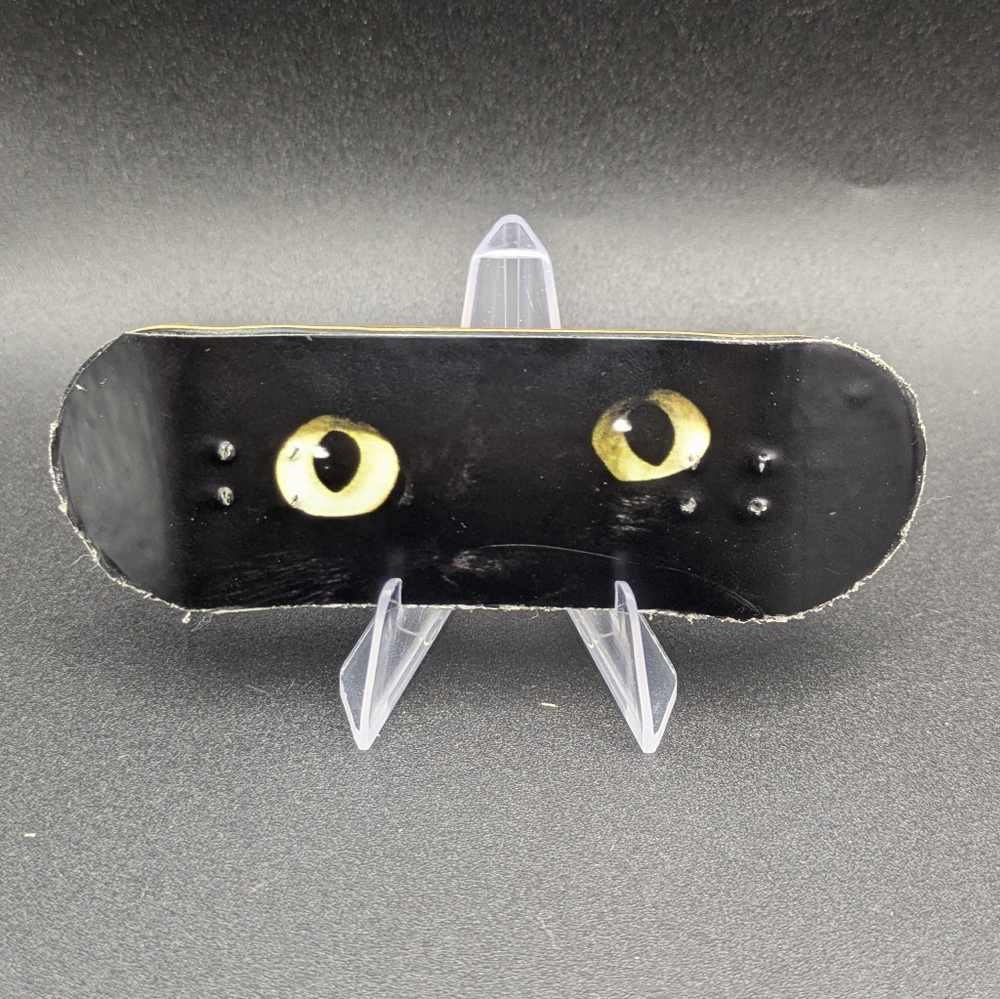 34mm Teak Fingerboard Mini Skateboard - CAT EYES Tech Deck XConcepts Wooden